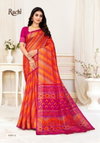 Rainbow Silk By Ruchi Linen Silk Surat Daily Wear Saree Wholesale Market